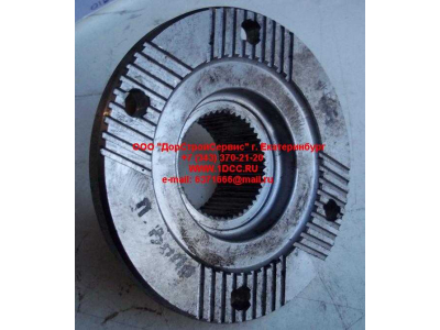 Фланец проходного вала D-165, 4 отв., с насечками, низкий, мелкий шлиц H HOWO (ХОВО) RHAZ9114320205 фото 1 Смоленск